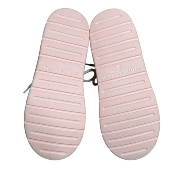 Bottega Veneta Women's Lace-Up Jelly Sandals Rubber Pink Size EU 38 - Picture 10 of 11